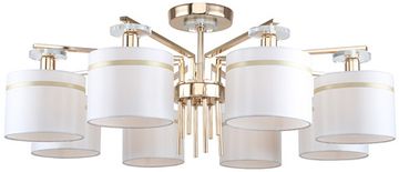 Люстра потолочная 8*Е14 1045/03/08PT золото Chart Stilfort