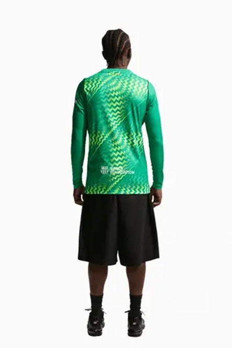 Футболка с длинными рукавами Nike FC Barcelona 26/27 Goalkeeper Stadium - зеленый