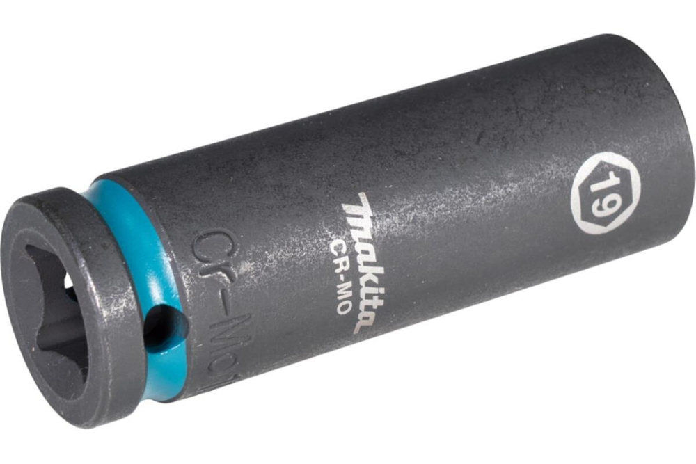 Ударная удлиненная торцовая головка Impact Black 1/2" 19x81,5 мм Makita E-16499