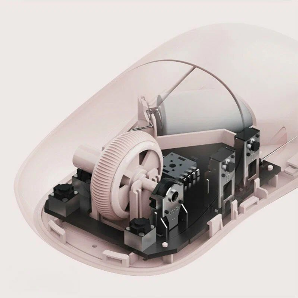 Мышь беспроводная Xiaomi Wireless Mouse 3 (XMWXSB03YM) белый