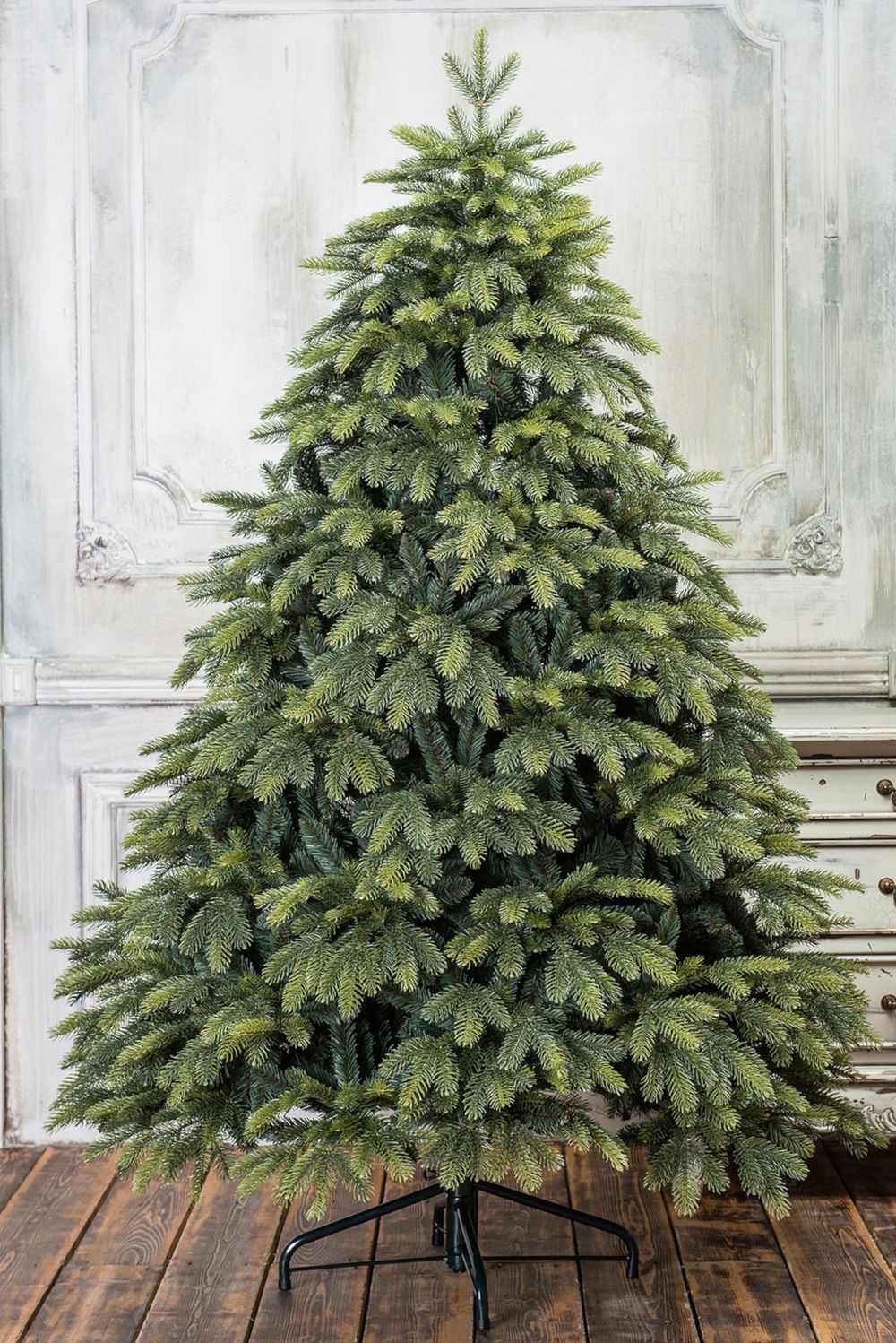 Елка с гирляндой «Богемская» (Литая+пвх) 3 м