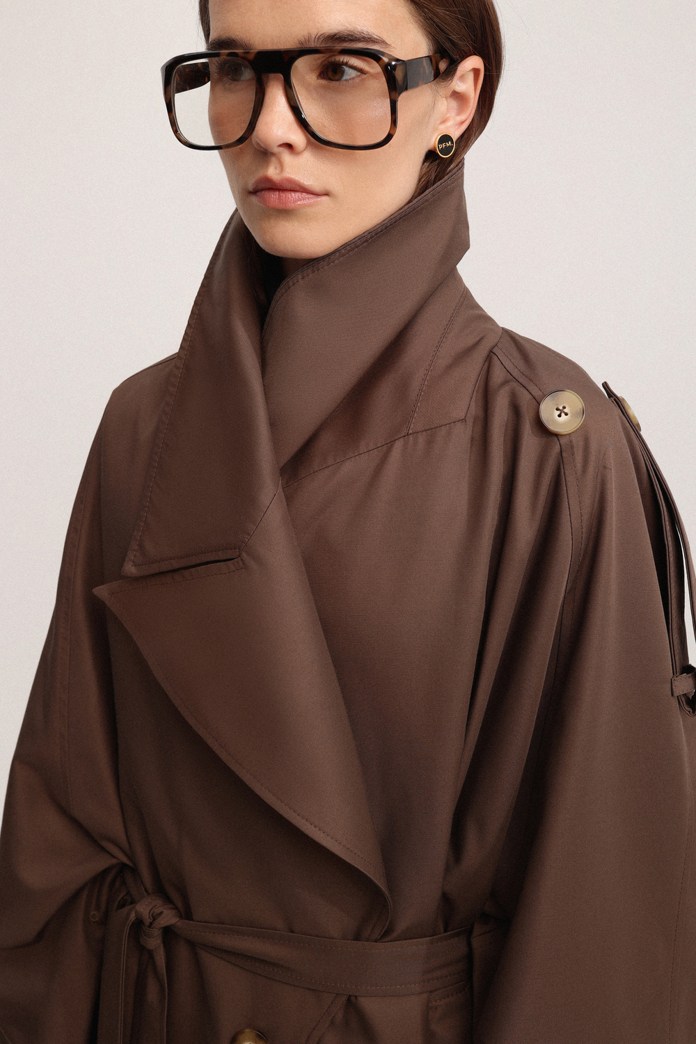 Тренч объемный