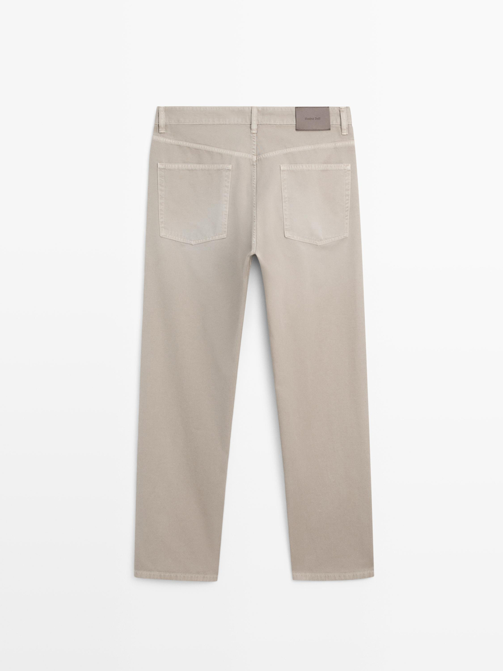 Massimo Dutti Джинсы свободного кроя, бледно-зеленый