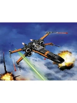 Конструктор Star Wars Истребитель По 742 детали 7102