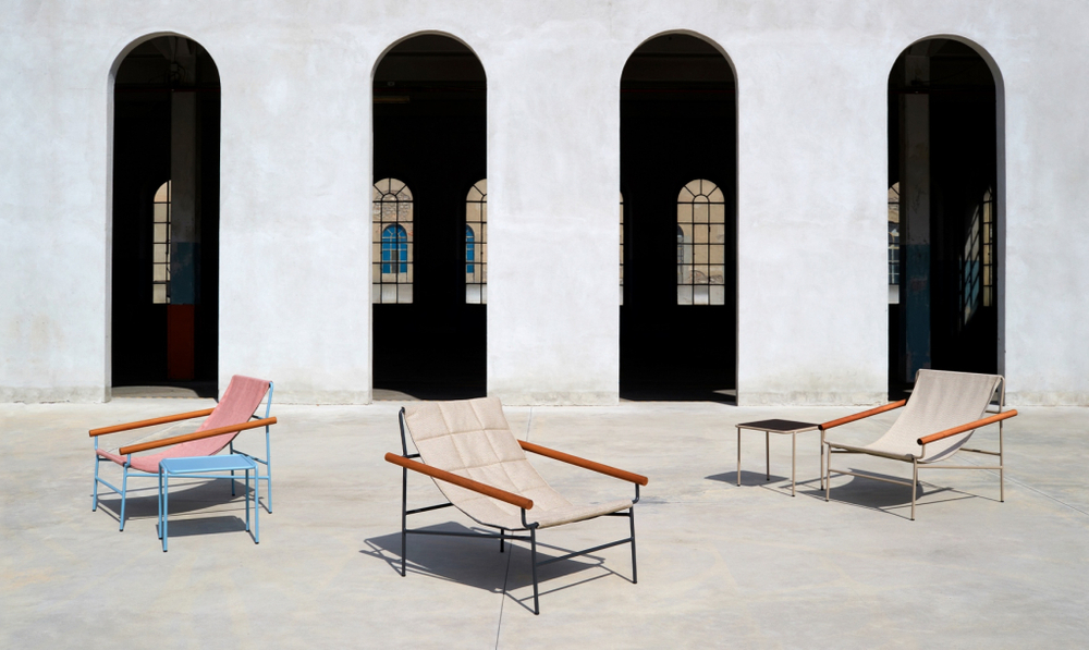 Столик кофейный металлический Scab Design Dress Code, тортора, черный