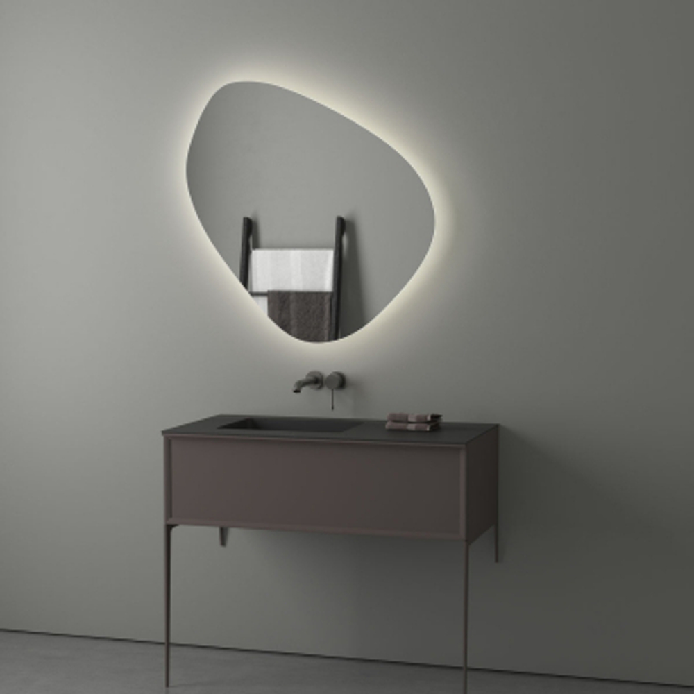 Зеркало Evoform с LED-подсветкой 25 W 90х90 см Без выключателя Нейтральный белый свет