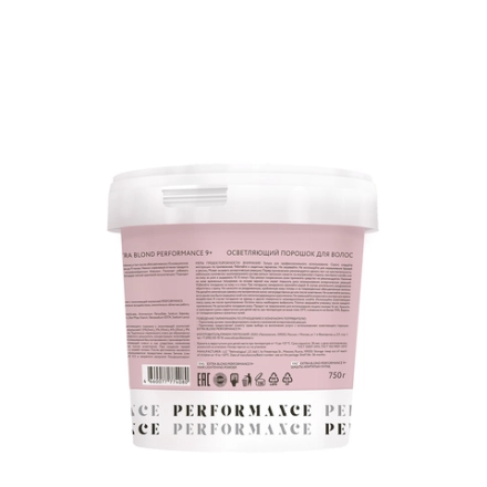 Порошок осветляющий для волос 9+ / Extra Blond Performance 750 гр