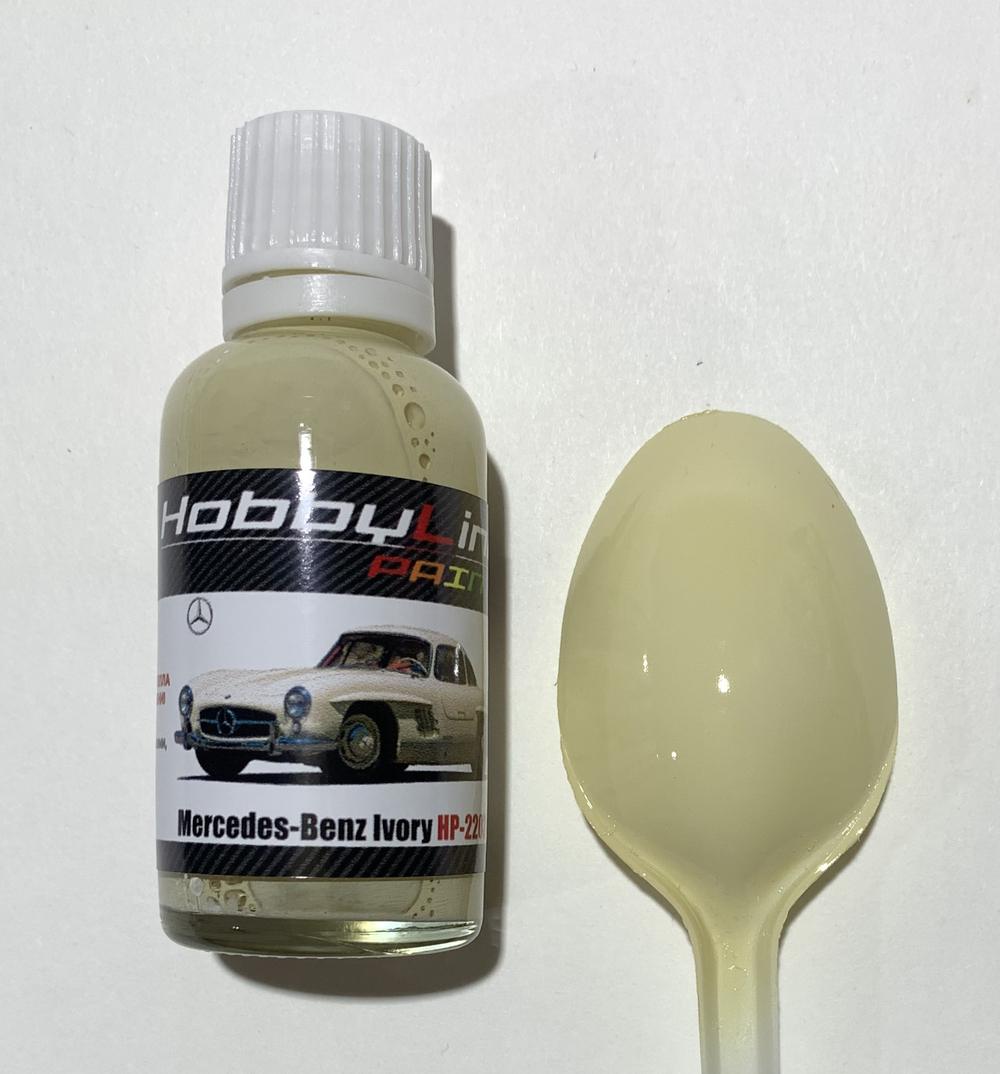 Краска лаковая HobbyLink Mercedes-Benz Ivory HP-2203