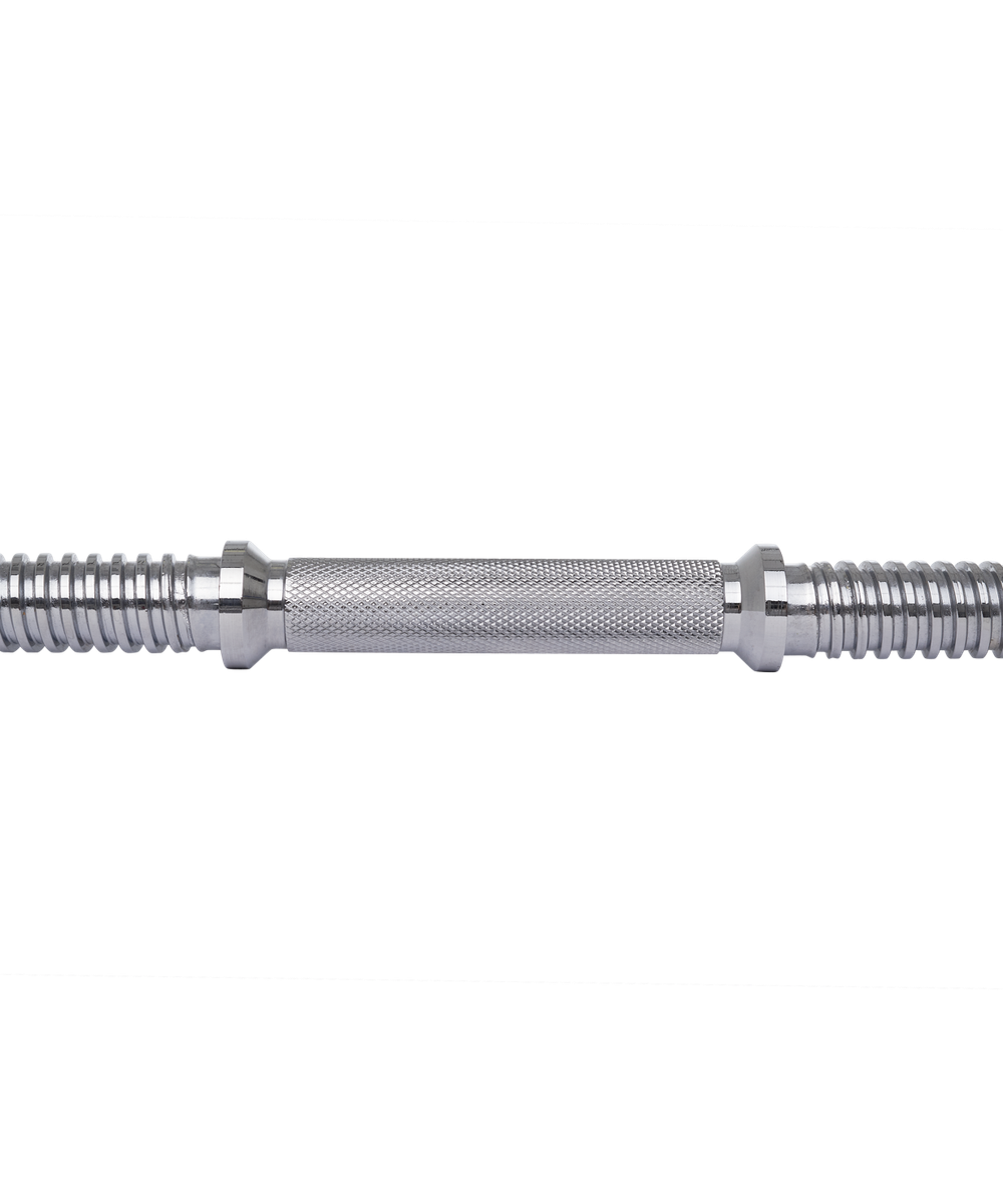 Гриф гантельный BB-107 d=25 мм, металлический, хромированный, 40 см