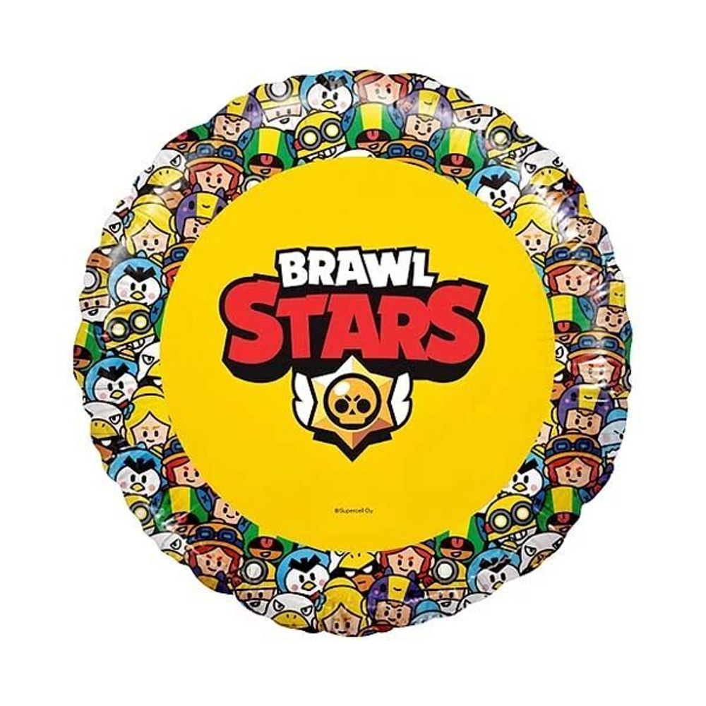 Шар (18''/46 см) Круг, Brawl Stars, Команда бойцов2