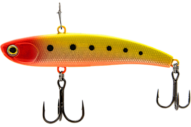 Раттлин EcoPro Vib Nemo Slim 80мм 22г #097 Крючок №6/4 Yellow Clown