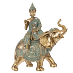 Фигурка декоративная Будда на слоне