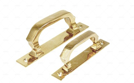 Ручка скоба латунная Тула форточная