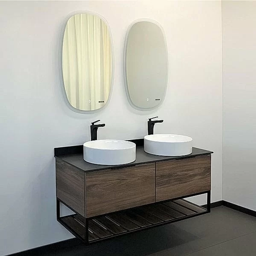 Тумба с раковиной Comforty Порто 00-00001287 120 дуб тёмно-коричневый