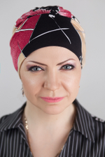 Шапочка тюрбан БЛАНКА VB5 облегченная, бамбук, Elza Meyger