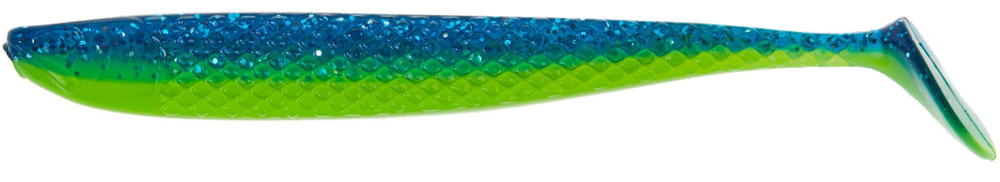 Виброхвосты съедобные Lucky John SLICK SHAD PADDLE 4.5in / цвет Z17 / 4 шт.