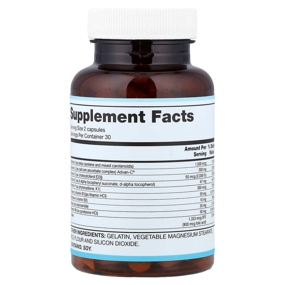 Vitacost, Synergy®, Basic® Multivitamin, 60 Capsules