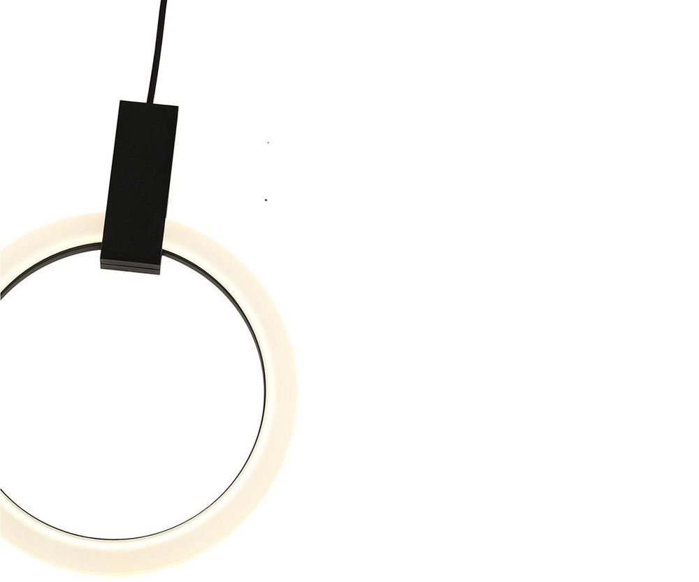 Kink Light 08430-30,19 Подвес Азалия черный Led 15W