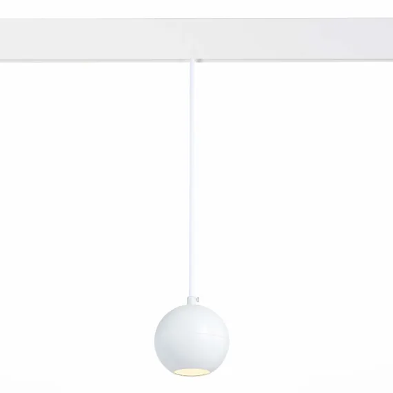 ST354.533.12 Магнитный трековый светильник подвесной Белый LED 1*12W 3000K 750Lm Ra>80 36° IP20 D100 СКАЙЛАЙН 48V