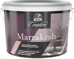 Покрытие декоративное Dufa Creative Marrakesh эффект матового шелка