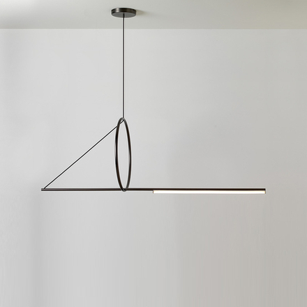 Pendant design lamp  Cercle et trait by CVL Luminaires L170