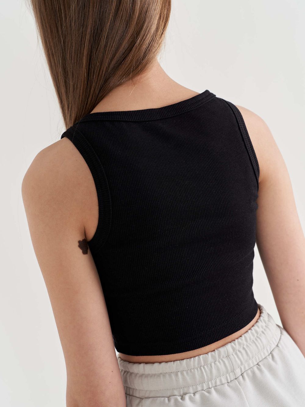 Топ из кашкорсе "УГОЛЬ" подростковый