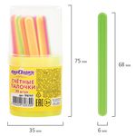 Счетные палочки ЮНЛАНДИЯ, 30 шт., ассорти, в пластиковом пенале, 106145