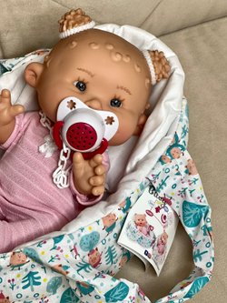 Пупс Marina and Pau 26 cм Nenote c звуковой соской (M984A)