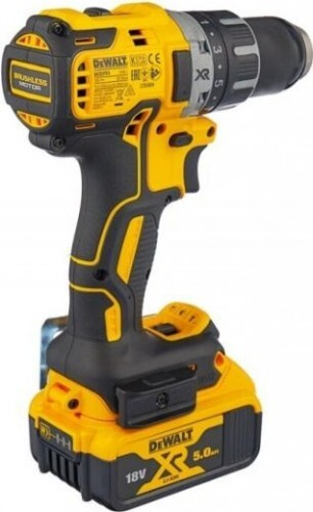 Дрель-шуруповерт аккумуляторная DeWALT DCD 791 Р 3 A бесщеточная