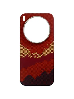 Карбоновый чехол для Vivo X300 Pro MagSafe Солнечный свет золотой горы (Sunlight of the Golden Mountain)