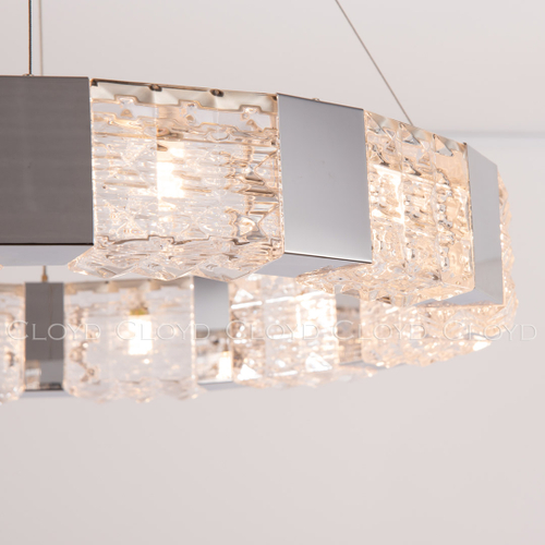 Люстра Cloyd CORUND-A C14 / Ø80 см - хром (арт.10412)