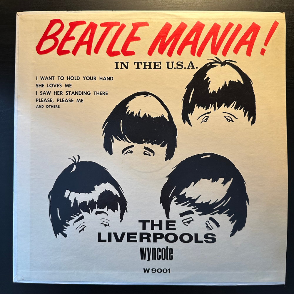 The Liverpools ‎– Beatle Mania! In The USA (США 1964г.)