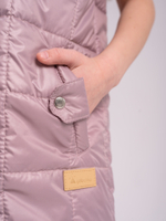 Жилет для девочки "Хит" пудра