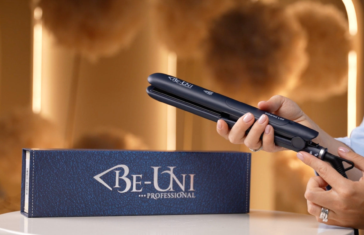 Ваши волосы заслуживают лучшего ухода! Представляем утюжок Be-Uni Professional для волос Diving Pro Iron – ваш секрет идеальной укладки без вреда для здоровья волос.