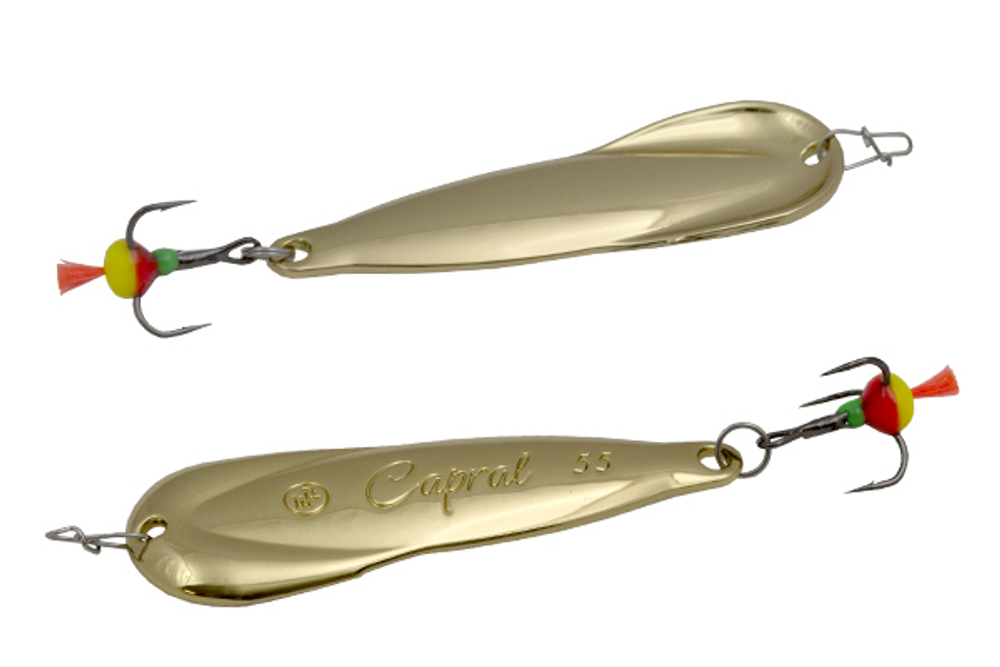 Блесна для рыбалки Capral 55мм 10г, S/G 1 шт