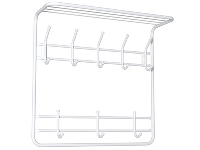 Вешалка 2-х ярусная 60 белая