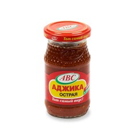 Аджика "Кавказская" острая 160 г, "АВС", Беларусь