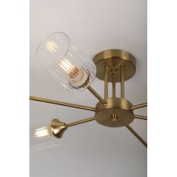 Люстра Rivoli Gill 9188-306 6хЕ27 60Вт модерн | Rivoli