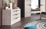 Комод с 3 ящиками "Соренто" спальня