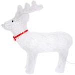 Фигура светодиодная «Снежный олень» 48*15*46 см, 50 ламп LED, авторежим, 220V, Белый