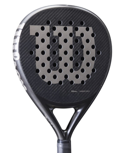 Ракетка для падел тенниса Wilson Carbon Force LT Padel - black/grey