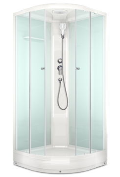 Душевая кабина DOMANI-Spa Simple , низкий поддон, мат, 90х90х215