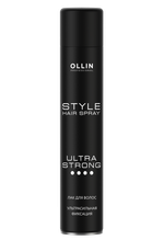 OLLIN STYLE Лак для волос ультрасильной фиксации 500мл