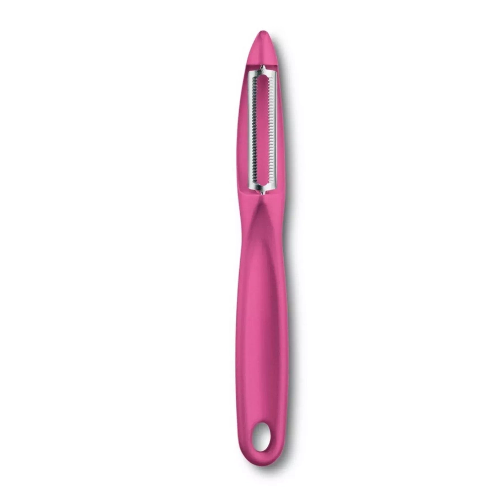 Victorinox - Вертикальная зубчатая овощечистка, розовая. / артикул   760755  / GTIN 7611160043733
