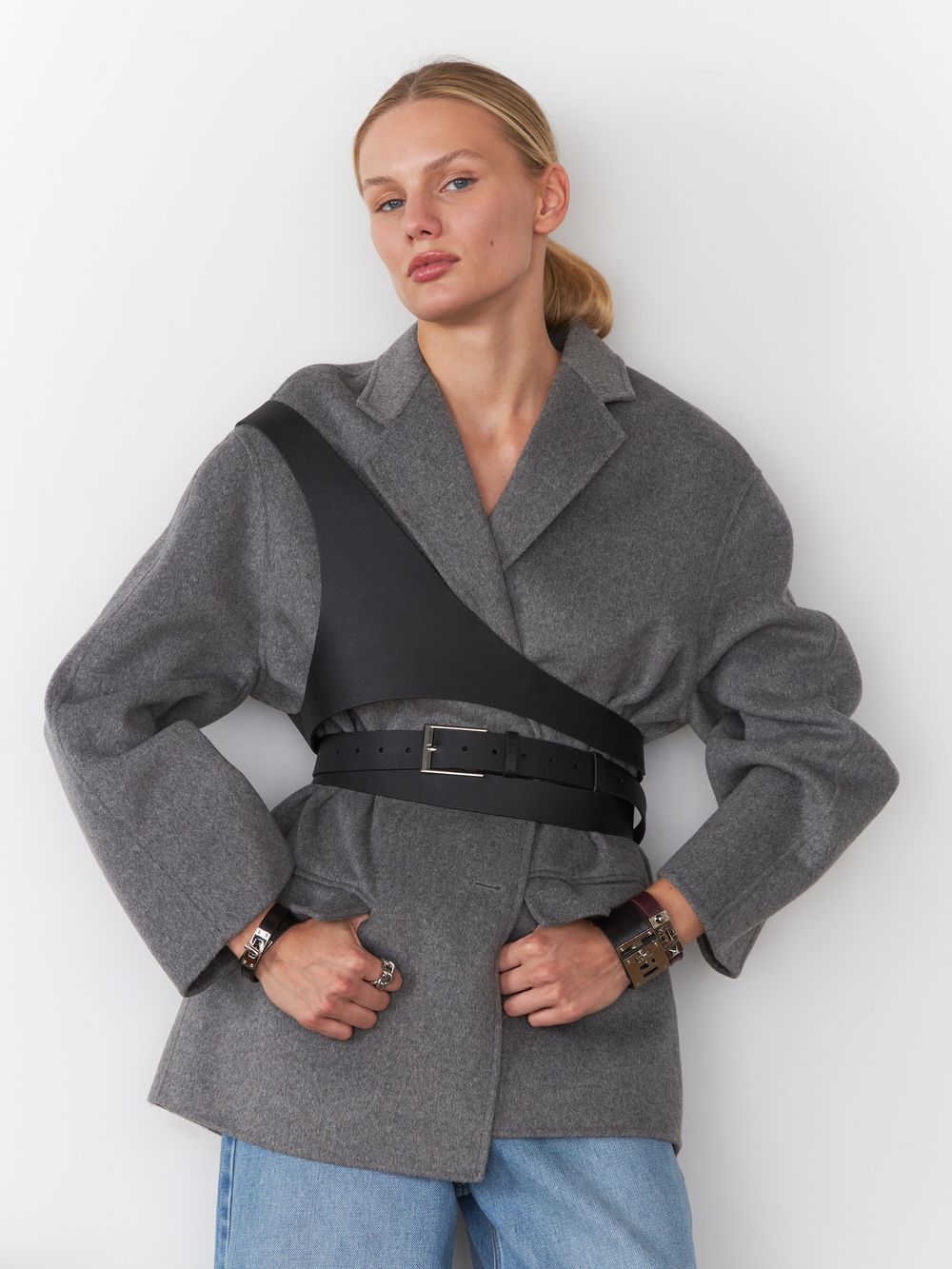 РЕМЕНЬ-ПОРТУПЕЯ BLACK