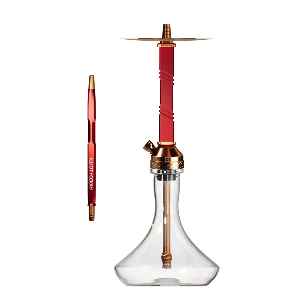 Кальян ILLICIT Hookah XI red