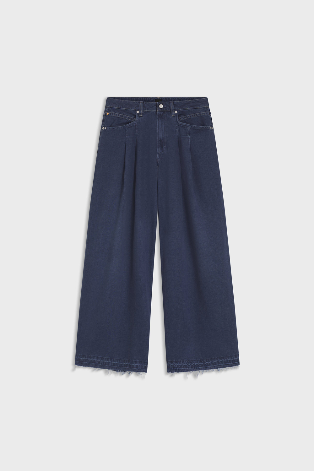Relaxed-fit jeans with wide leg