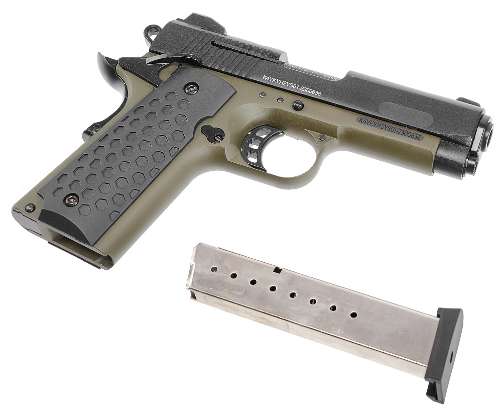 Сигнальный пистолет мод. К 1911 KURS Compact под 10ТК, хаки