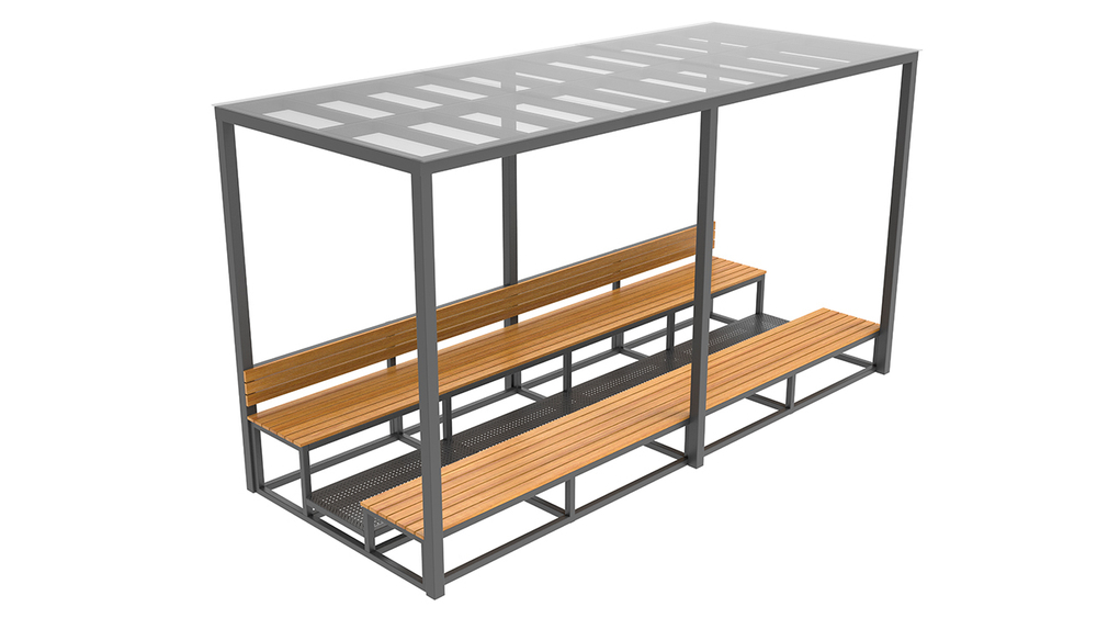 Трибуна с навесом SK00321