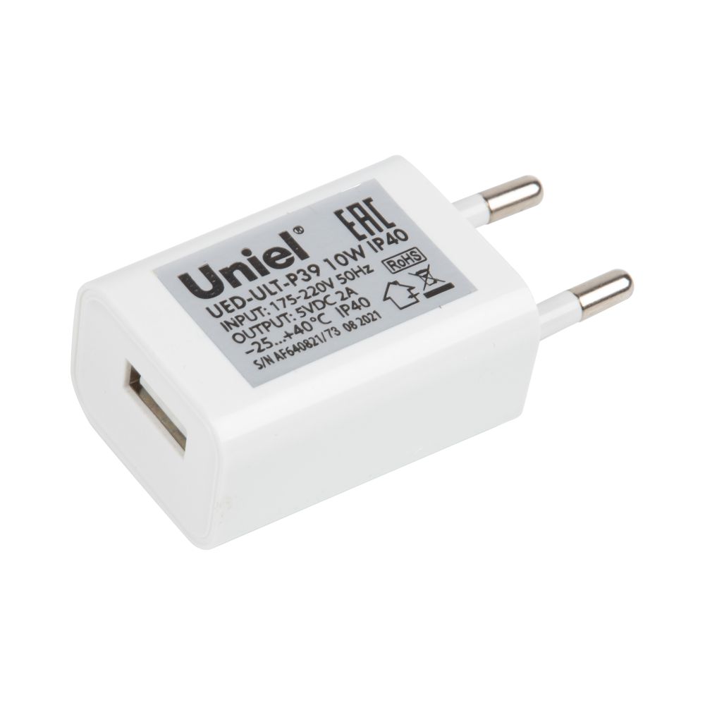 ULT-P39-6W-SPLE IP40 WHITE 3M RRP06C00 Светильник для растений светодиодный. на колышке. Блок питания в-к. провод 3 м. Спектр для фотосинтеза. TM Uniel